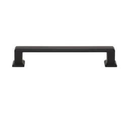 Top Knobs Sweetbriar Lane Series 5-1/16" (128 mm) Center to Center Matte Black Pull, - A664-BL