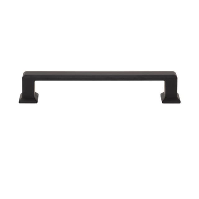 Top Knobs Sweetbriar Lane Series 5-1/16" (128 mm) Center to Center Matte Black Pull, - A664-BL