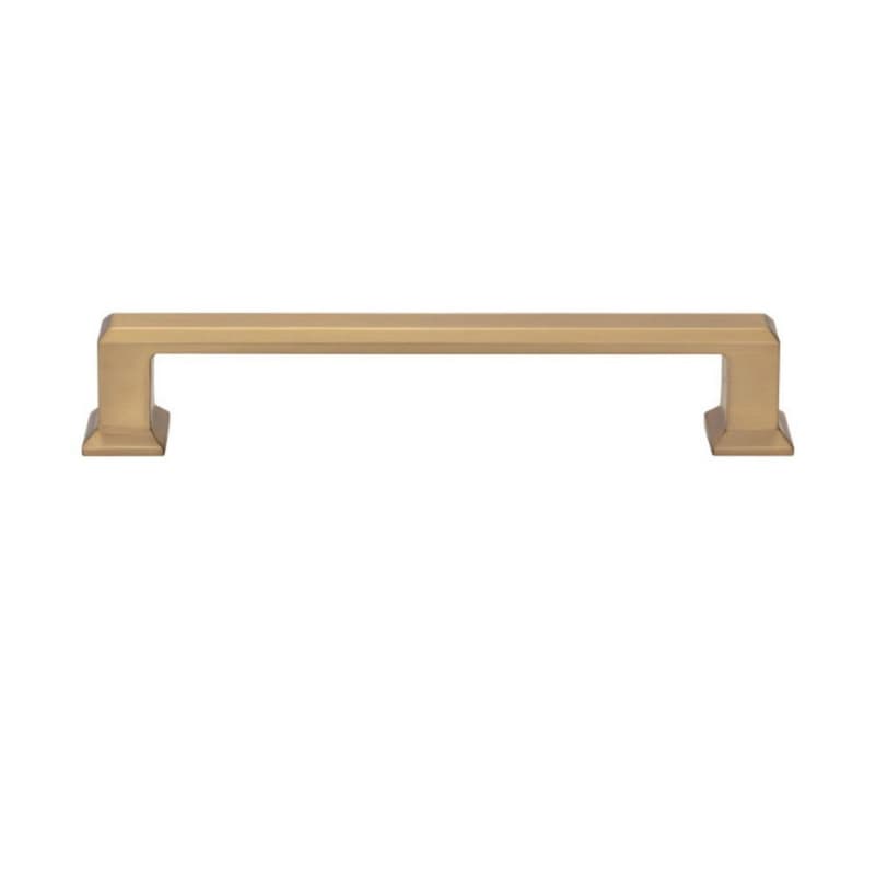 Top Knobs Sweetbriar Lane Series 5-1/16" (128 mm) Center to Center Warm Brass Pull, - A664-WB