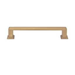 Top Knobs Sweetbriar Lane Series 5-1/16" (128 mm) Center to Center Warm Brass Pull, - A664-WB