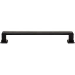 Top Knobs Sweetbriar Lane Series 6-5/16" (160 mm) Center to Center Matte Black Pull, - A665-BL