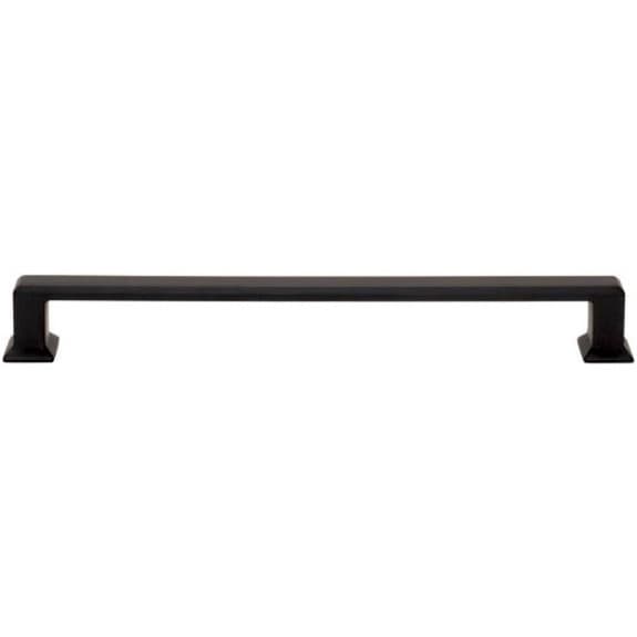 Top Knobs Sweetbriar Lane Series 7-9/16" (192 mm) Center to Center Matte Black Pull, - A666-BL