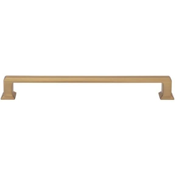 Top Knobs Sweetbriar Lane Series 7-9/16" (192 mm) Center to Center Warm Brass Pull, - A666-WB