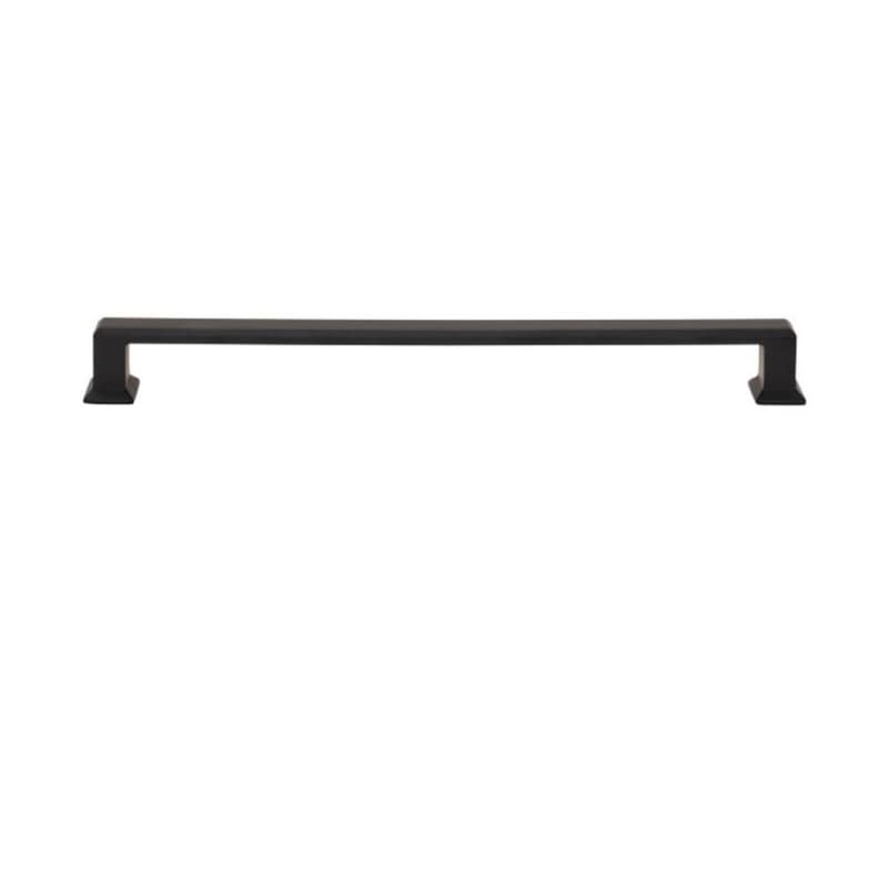 Top Knobs Sweetbriar Lane Series 8-13/16" (224 mm) Center to Center Matte Black Pull, - A667-BL