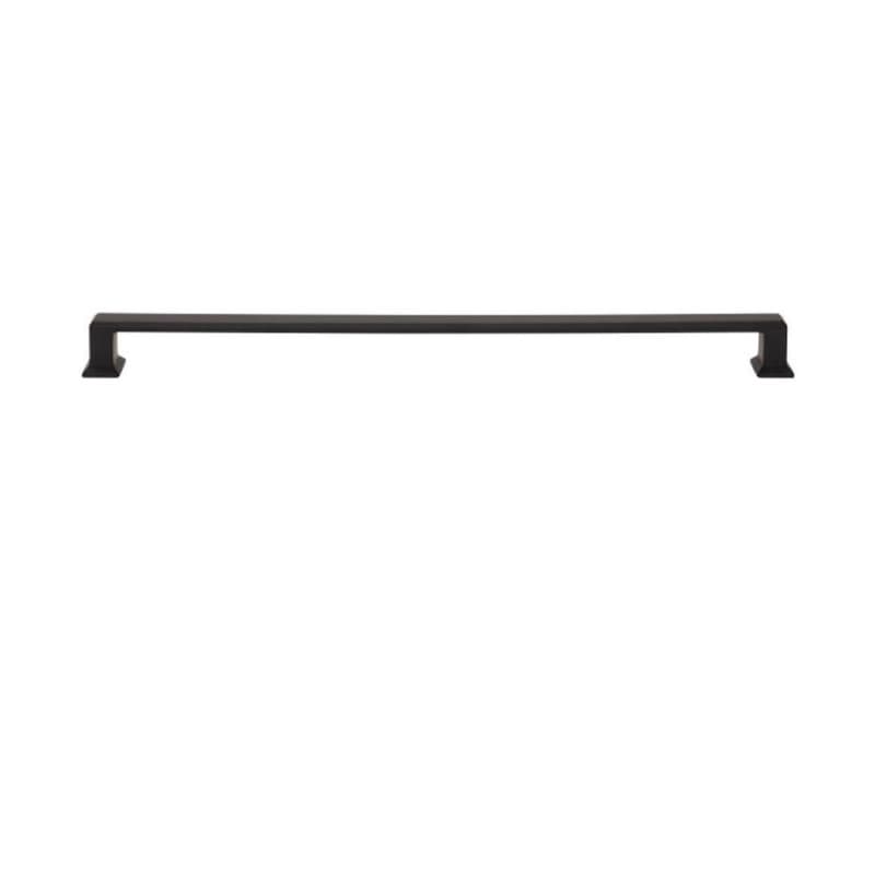 Top Knobs Sweetbriar Lane 12" (305 mm) Center to Center Matte Black Pull, A668-BL