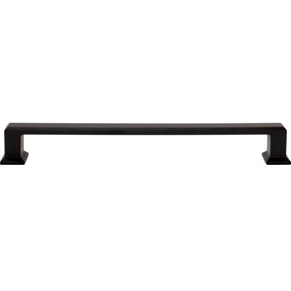 Top Knobs Sweetbriar Lane Series Matte Black 18" (457 mm) Center to Center Appliance Pull, -A670-BL