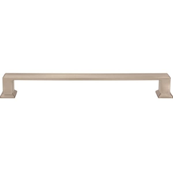 Top Knobs Sweetbriar Lane Series Brushed Nickel 18" (457 mm) Center to Center Appliance Pull, -A670-BRN