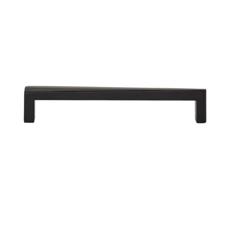 Top Knobs Para Series 6-5/16" (160 mm) Center to Center Matte Black Pull, A673-BL