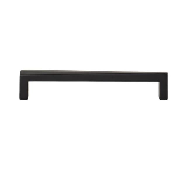 Top Knobs Para Series 6-5/16" (160 mm) Center to Center Matte Black Pull, A673-BL