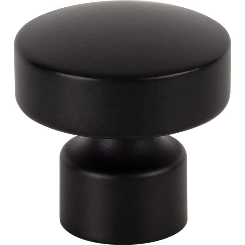 Top Knobs Lennox Series 1-1/4" (32 mm) Diameter Matte BlackKnob, - A680-BL