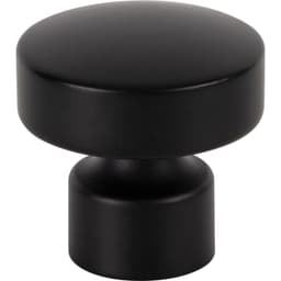 Top Knobs Lennox Series 1-1/4" (32 mm) Diameter Matte BlackKnob, - A680-BL