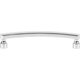 Top Knobs Lennox Series 5-1/16" (128 mm) Center to Center Polished Chrome Pull, - A681-CH