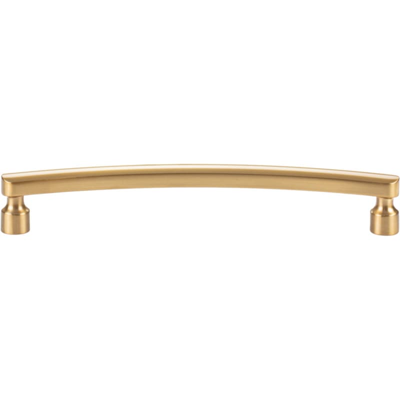 Top Knobs Lennox Series 6-5/16" (160 mm) Center to Center Warm Brass Pull, - A682-WB