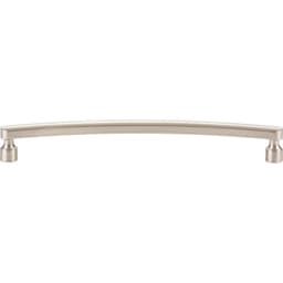 Top Knobs Lennox Series 7-9/16" (192 mm) Center to Center Brushed Nickel Pull, - A683-BRN
