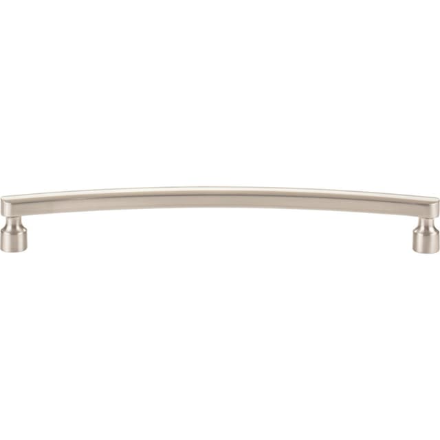 Top Knobs Lennox Series 7-9/16" (192 mm) Center to Center Brushed Nickel Pull, - A683-BRN