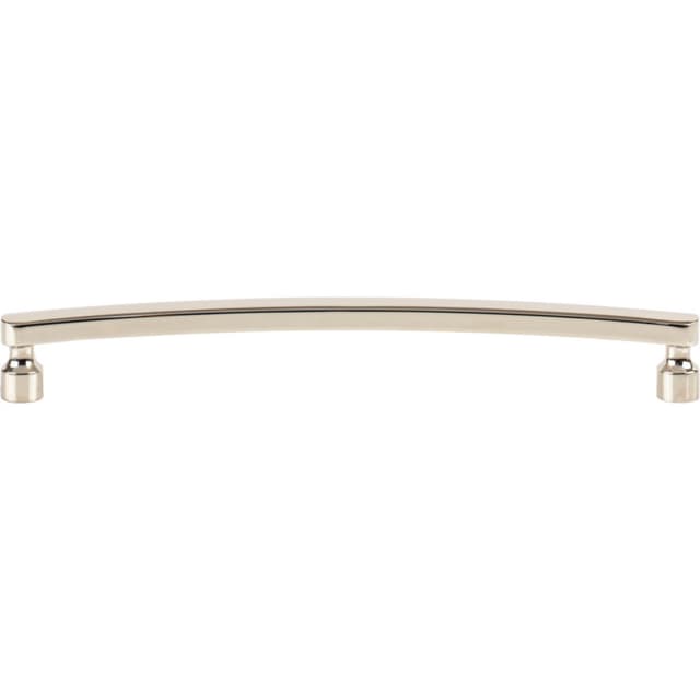 Top Knobs Lennox Series 7-9/16" (192 mm) Center to Center Polished Nickel Pull, - A683-PN