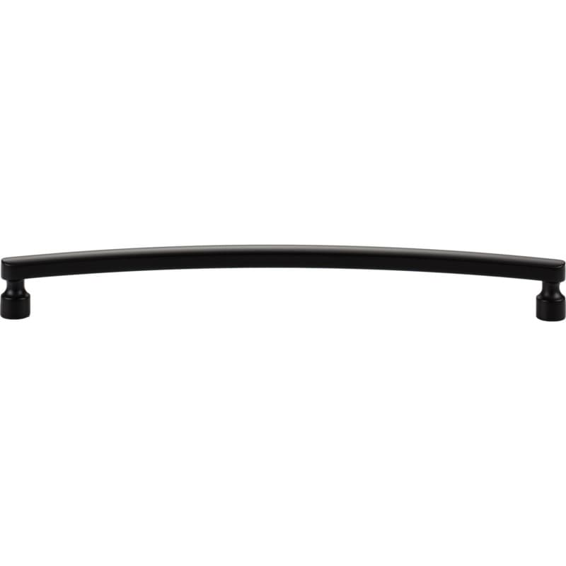 Top Knobs Lennox Series 8-13/16" (224 mm) Center to Center Matte Black Pull, - A684-BL
