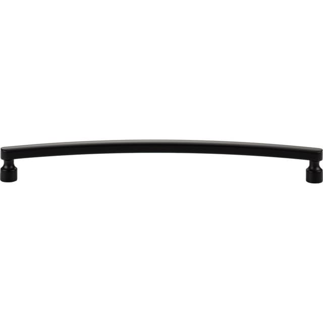 Top Knobs Lennox Series 8-13/16" (224 mm) Center to Center Matte Black Pull, - A684-BL