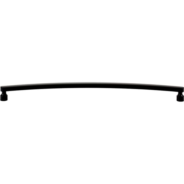 Top Knobs Lennox Series 12" (305 mm) Center to Center Matte Black Pull, - A685-BL