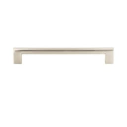 Round Rail Pull, 12" CC, Brushed Nickel - A690-BN