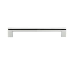 Round Rail Appliance Pull, 18" CC, Polished Chrome - A692-CH