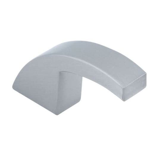 Top Knobs Successi Series 1-3/4 in (44 mm) L x 1/4 in (6 mm) W Brushed Nickel Knob, - A808-BN