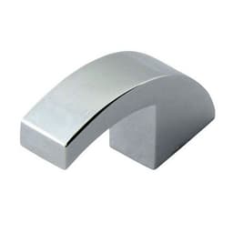 Top Knobs Successi Series 1-3/4 in (44 mm) L x 1/4 in (6 mm) W Polished Chrome Knob, - A808-CH