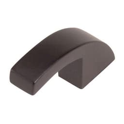 Top Knobs Successi Series 1-3/4 in (44 mm) L x 1/4 in (6 mm) W Aged Bronze Knob, - A808-O