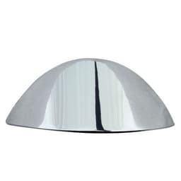 Top Knobs Successi Series 1-1/4" (32 mm) Center to Center Polished Chrome Cup Pull, - A813-CH