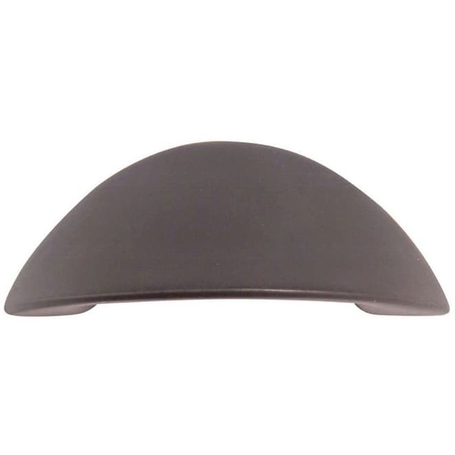 Top Knobs Successi Series 1-1/4" (32 mm) Center to Center Aged Bronze Cup Pull, - A813-O