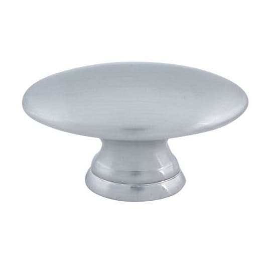 Top Knobs Successi 1-1/2" (38 mm) L x 3/4" (19 mm) W Brushed Nickel Knob, A817-BN