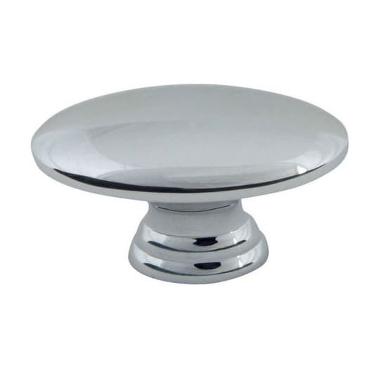 Top Knobs Successi Series 1-1/2 in (38 mm) L x 3/4 in (19 mm) W Polished Chrome Knob, - A817-CH
