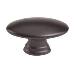 Top Knobs Successi Series 1-1/2 in (38 mm) L x 3/4 in (19 mm) W Aged Bronze Knob, - A817-O
