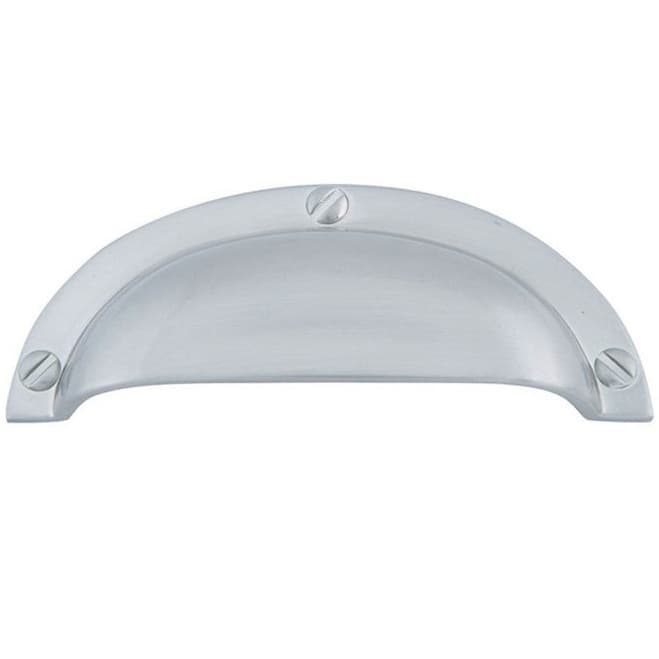 Top Knobs Successi Series 2-1/2" (64 mm) Center to Center Brushed Nickel Cup Pull, - A818-BN