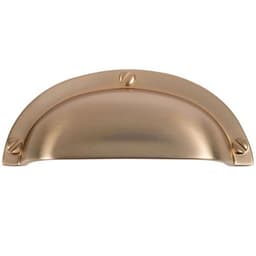 Top Knobs Successi Series 2-1/2" (64 mm) Center to Center Champagne Cup Pull, - A818-CM