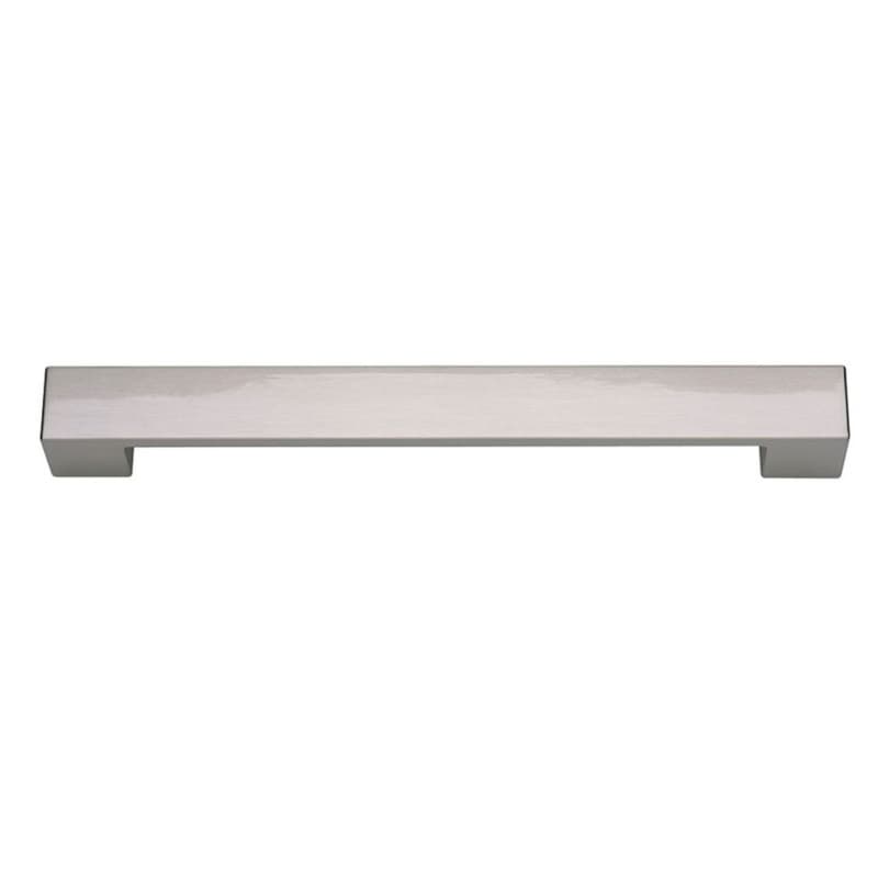 Top Knobs Wide Square Series 7-9/16" (192 mm) Center to Center Brushed Nickel Pull, - A825-BN