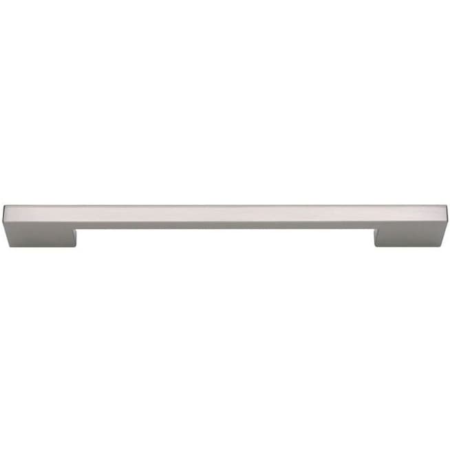Top Knobs Thin Square 7-9/16" (192 mm) Center to Center Brushed Nickel Pull, A826-BN