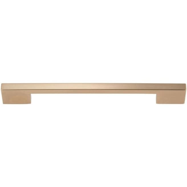 Top Knobs Thin Square 7-9/16" (192 mm) Center to Center Champagne Pull, A826-CM