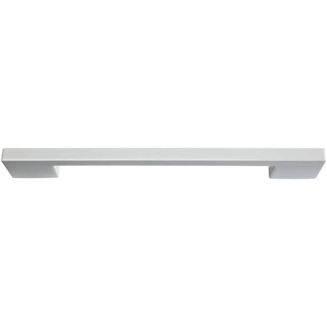 Top Knobs Thin Square Series 7-9/16" (192 mm) Center to Center High White Gloss Pull, - A826-WG