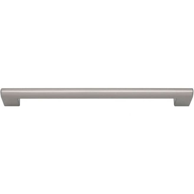 Top Knobs Round Rail 7-9/16" (192 mm) Center to Center Brushed Nickel Pull, A829-BN