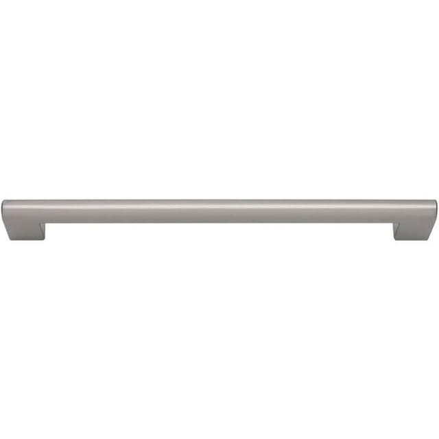 Top Knobs Round Rail Series 7-9/16" (192 mm) Center to Center Brushed Nickel Pull, - A829-BN