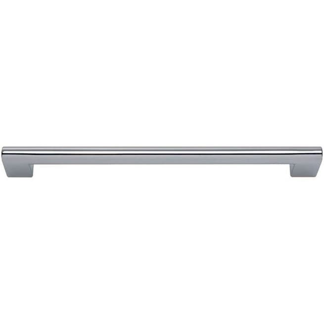 Top Knobs Round Rail 7-9/16" (192 mm) Center to Center Polished Chrome Pull, A829-CH