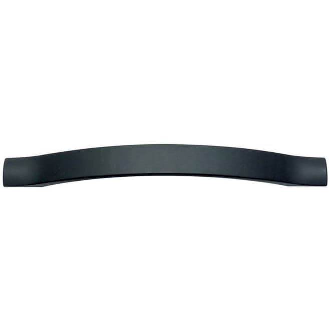 Top Knobs Low Arch Series 6-5/16" (160 mm) Center to Center Matte Black Pull, - A830-BL