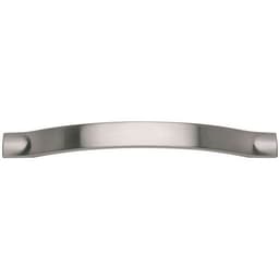 Top Knobs Low Arch Series 6-5/16" (160 mm) Center to Center Brushed Nickel Pull, - A830-BN