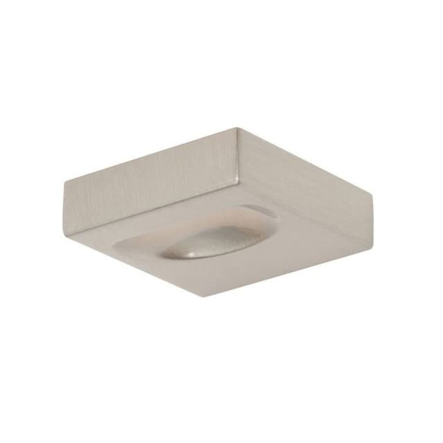 Top Knobs Thin Square Series 1-1/4 in (32 mm) L x 3/8 in (10 mm) W Brushed Nickel Knob, - A833-BN