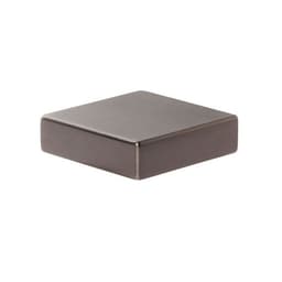 Top Knobs Thin Square Series 1-1/4 in (32 mm) L x 3/8 in (10 mm) W Slate Knob, - A833-SL