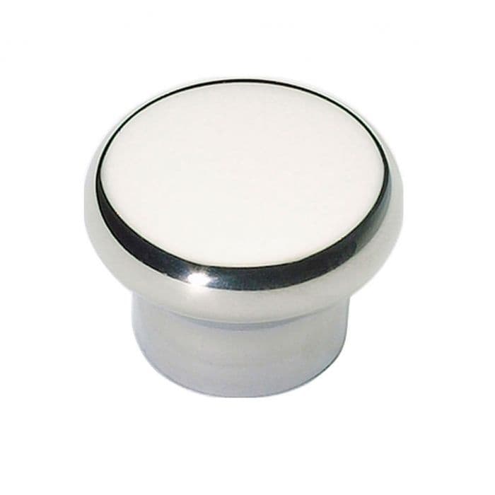 Top Knobs Stainless Steel Series 1-1/4" (32 mm) Diameter Stainless SteelKnob, - A856-PS