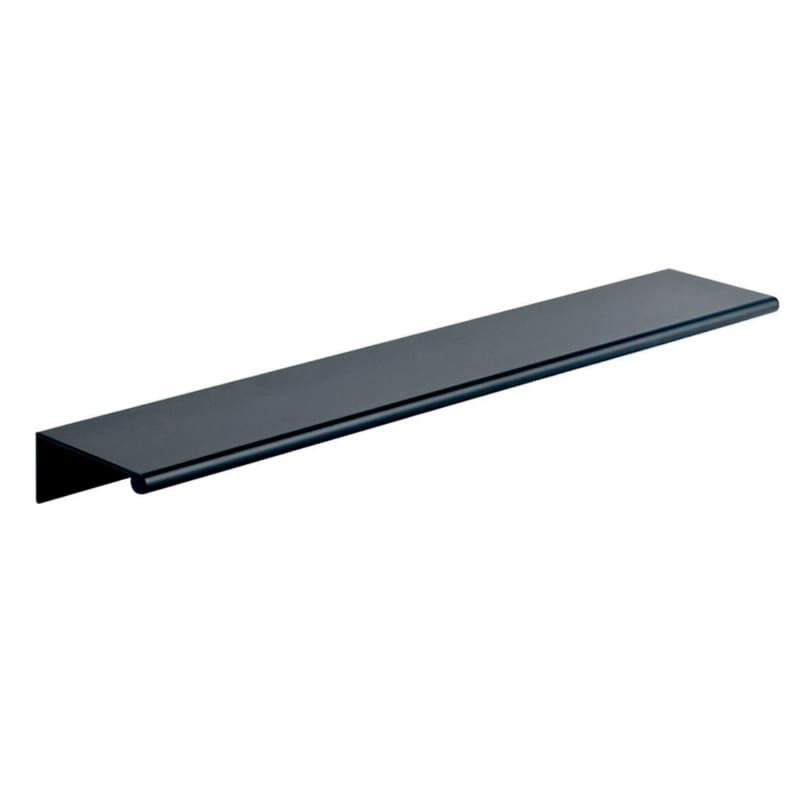 Top Knobs Edge Pulls 8-13/16" (224 mm) Center to Center Matte Black Pull, A863-BL