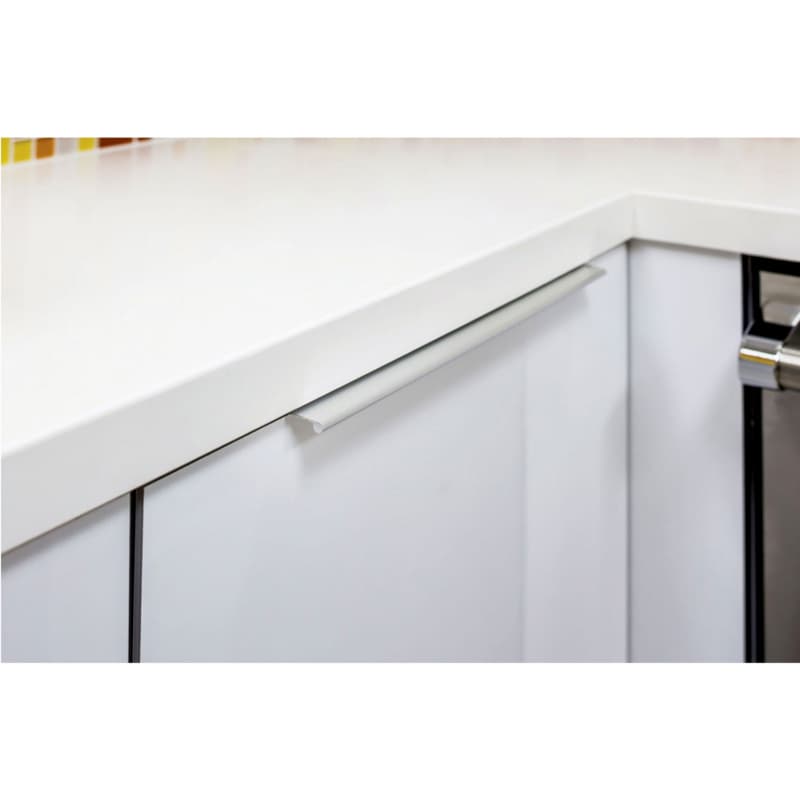 Top Knobs Edge Pulls 12-5/8" (320 mm) Center to Center Matte Chrome Pull, A864-MC