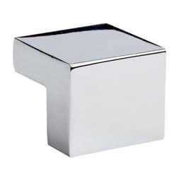 Top Knobs Successi Series 1 in (25 mm) L x 1 in (25 mm) W Polished Chrome Knob, - A865-CH